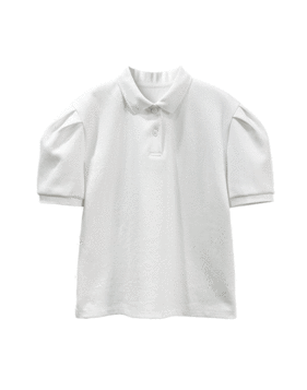 * 최대 32% 할인 * [Shortbutstunning] Puff-Sleeved PK Shirt